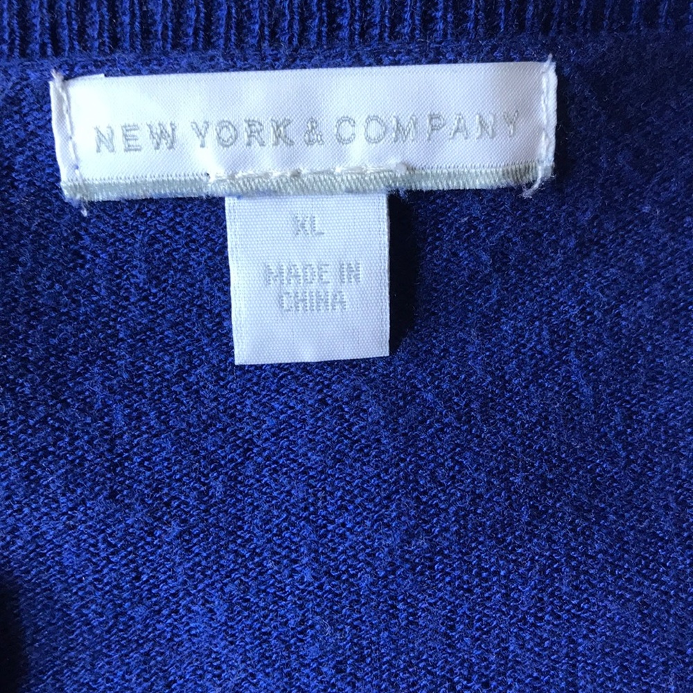 New York and co sweater